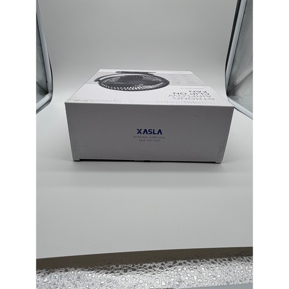 CLIP ON FAN | 10000 MAH RECHARGEABLE BATTERY, 8 INCH - BLACK 0106 - Picture 7 of 7